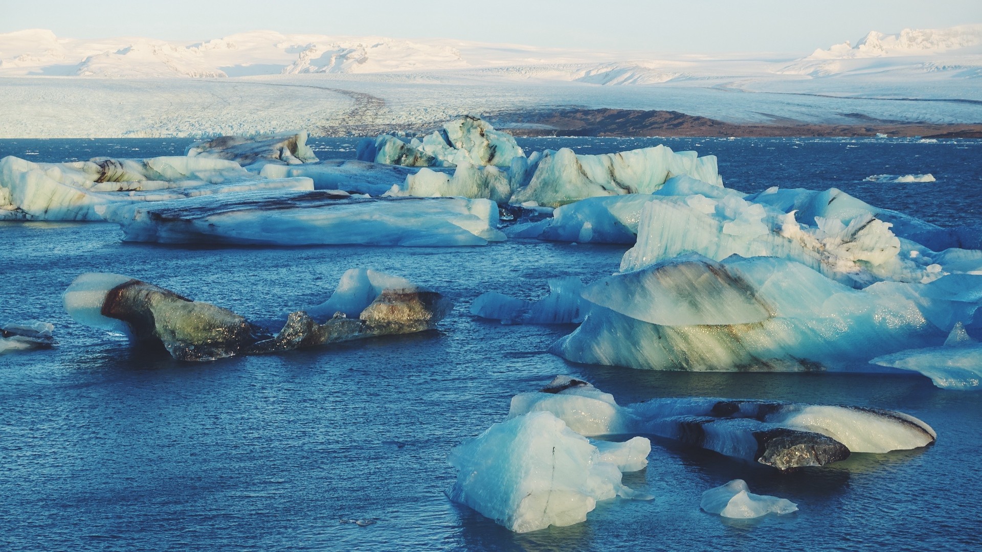 1920x1080 wallpapers: iceberg, banchi di ghiaccio, oceano (image)
