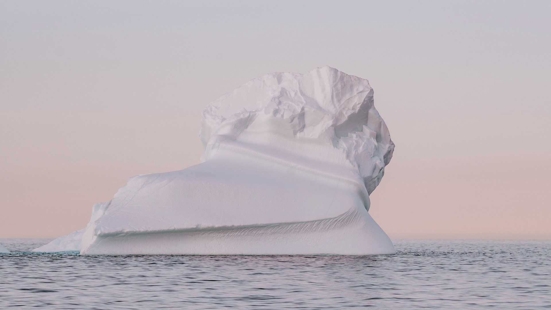 1920x1080 wallpapers: iceberg, snow, arctic, dusk (image)