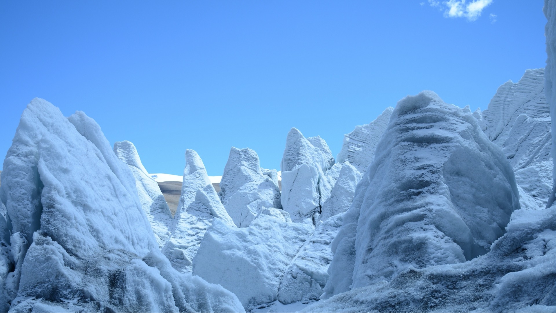 1920x1080 wallpapers: glacier, mountain, snow, sky (image)