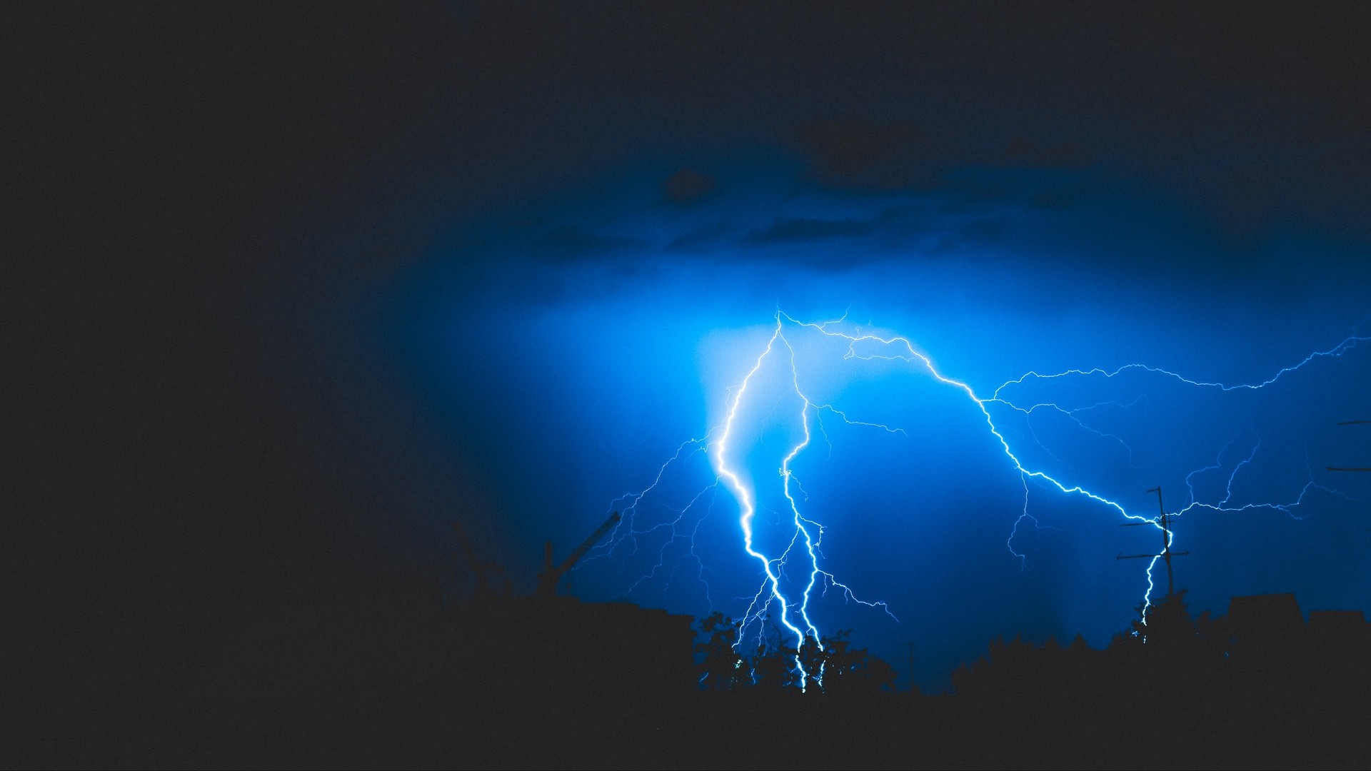 1920x1080 wallpapers: lightning, thunderstorm, cloudy, sky (image)