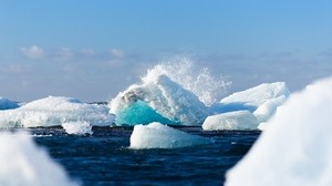 iceberg, ice, snow - wallpapers, picture