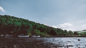 alswater, penrith, boats, trees, shore