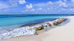 shore, sand, sea, ocean, water - wallpapers, picture
