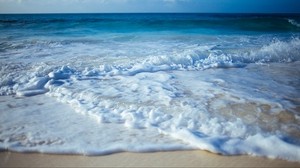 shore, sand, waves, surf - wallpapers, picture