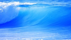 grande, azul, ola, mar - wallpapers, picture