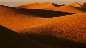 砂丘、砂、砂漠、地形