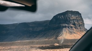 mountain, window, travel, car