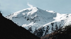 mountain, snowy, peak, swiss alps, switzerland - wallpapers, picture