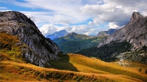 mountains, dolomites, italy, south tyrol - wallpapers, picture