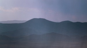 mountains, hills, fog, landscape, dark - wallpapers, picture