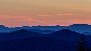 berge, himmel, horizont, vermont, usa - wallpapers, picture