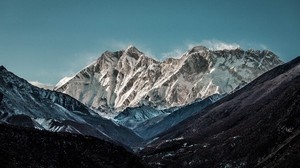 mountains, peak, beautiful landscape - wallpapers, picture