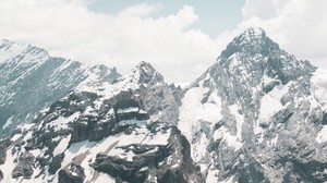 montañas, picos, paisaje, suiza - wallpapers, picture