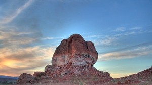 stones, sky, summer