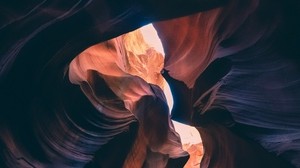 canyon, layers, shadows, dark - wallpapers, picture