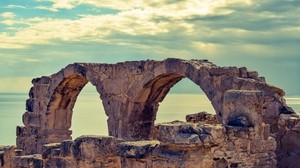 塞浦路斯，kurion，废墟，古代