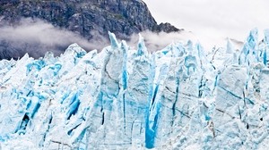 glacier, ice, frozen, mountains, landscape - wallpapers, picture