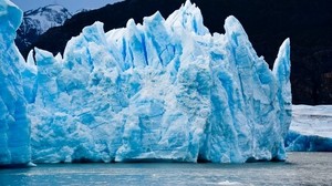 glacier, patagonia, torres del Paine, chile