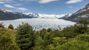 glaciar perito moreno, glaciar perito moreno, argentina, montañas, hermoso paisaje