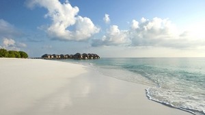 maldives, coast, sand, sea, tropics