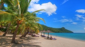 Malediven, Tropen, Strand, Sand, Licht