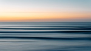 sea, horizon, sky, blur - wallpapers, picture