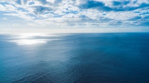 sea, sky, clouds, horizon - wallpapers, picture