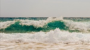 sea, ocean, surf, foam, waves