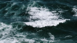sea, foam, surf, water - wallpapers, picture