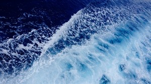 sea, waves, water, foam - wallpapers, picture