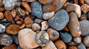 sea ​​stones, shape, pebble, surface