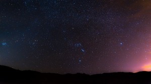 night, sky, stars, constellations, astronomy, universe, space - wallpapers, picture