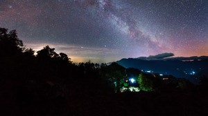 夜晚，星星，风景，银河系，越南 - wallpapers, picture
