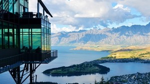 Nuova Zelanda, lago, montagna, distanza