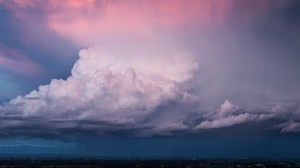 clouds, cumulus, thunderstorm, altitude, atmosphere - wallpapers, picture