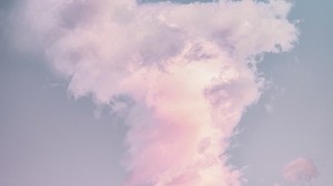 clouds, porous, sky, pastel - wallpapers, picture