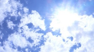 clouds, sun, light - wallpapers, picture