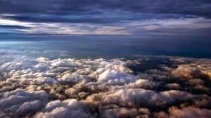 clouds, height, sky - wallpapers, picture