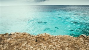 okayen, shore, water, cliff - wallpapers, picture