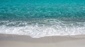 oceano, costa, sabbia, baia di binalong, australia