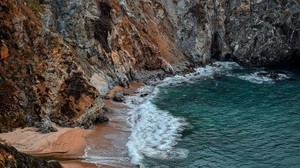 ocean, surf, cliffs, altamonte springs, usa