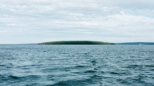 island, lake, water, waves, ripples - wallpapers, picture