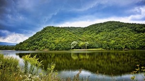 lake, hungary, landscape, dieks - wallpapers, picture