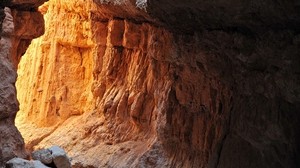 grotta, rocce, pietre, luce - wallpapers, picture