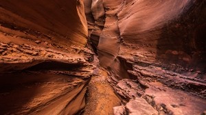 canyon, cave, rock, stone, relief - wallpapers, picture