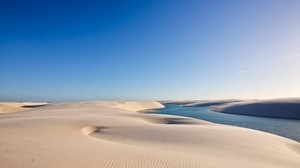 sands, water, sky - wallpapers, picture