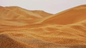 hiekka, autiomaa, dyynit, mäkinen - wallpapers, picture