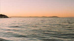 strand, kust, hav, solnedgång, toroni, Grekland - wallpapers, picture