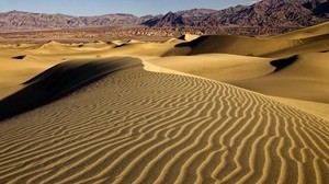 desert, sand, dunes, pattern - wallpapers, picture