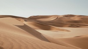 desert, sand, void